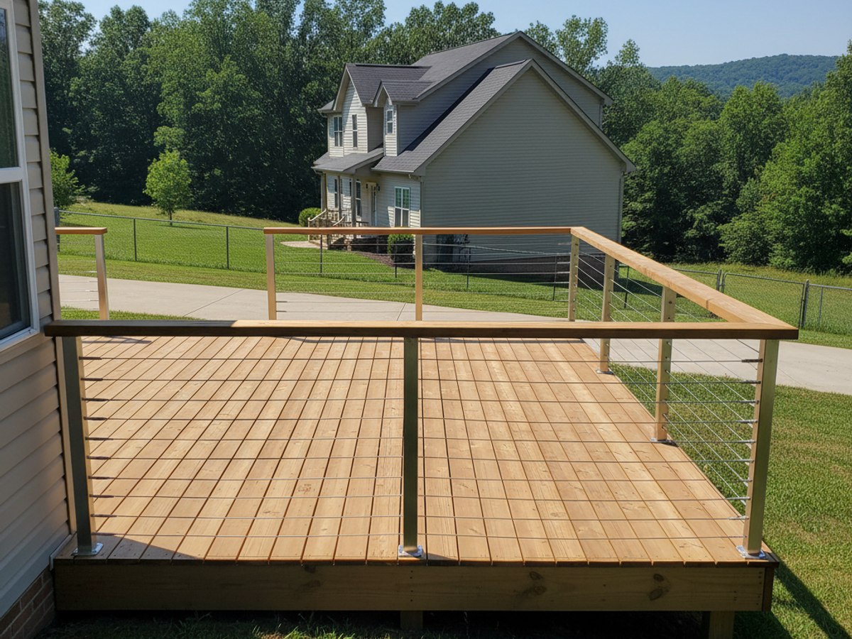 Deck Board Replacement completed by Midway Deck Solutions in Germantown, TN