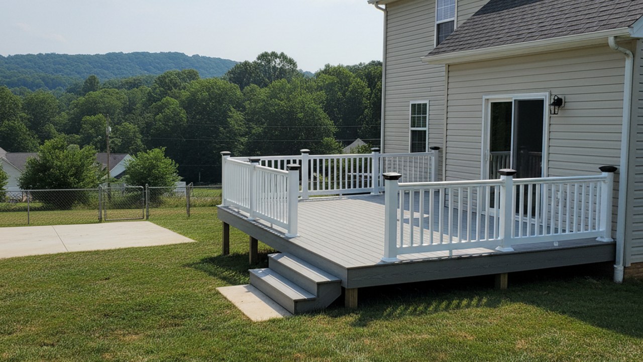 Deck Removal & Demolition completed by Midway Deck Solutions in Lakeland, TN