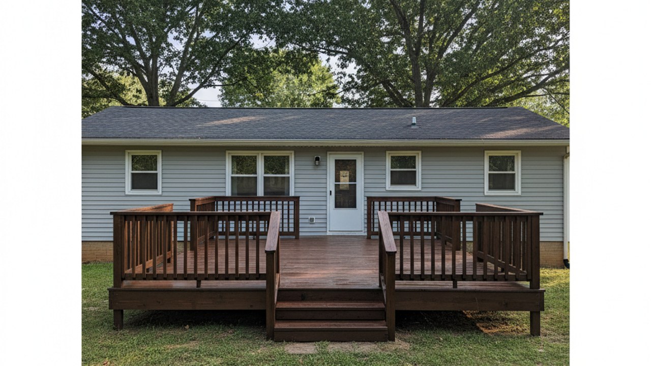 Deck Railing & Baluster Repair completed by Midway Deck Solutions in Horn Lake, TN