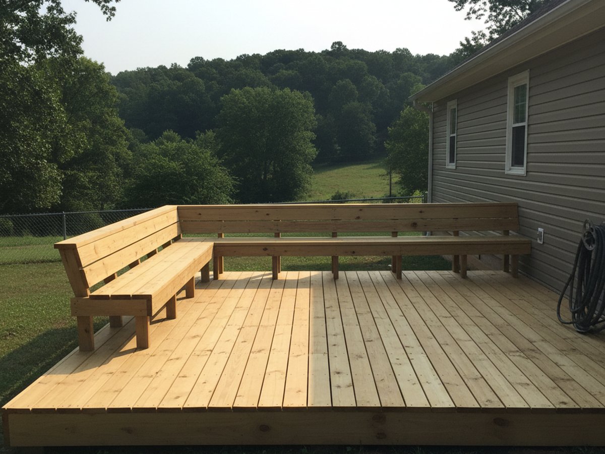Multi-Level Deck Building completed by Midway Deck Solutions in Arlington, TN