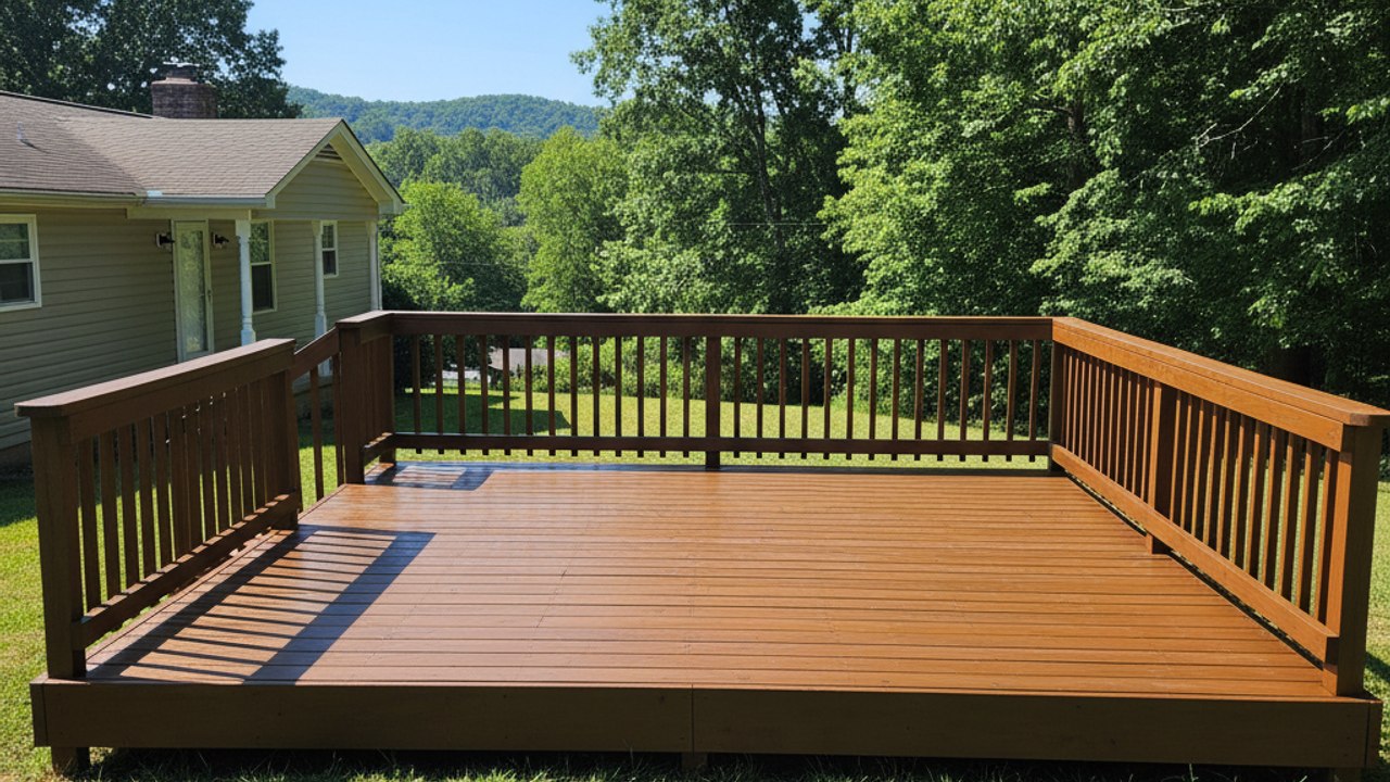 Composite Decking Installation completed by Midway Deck Solutions in Collierville, TN