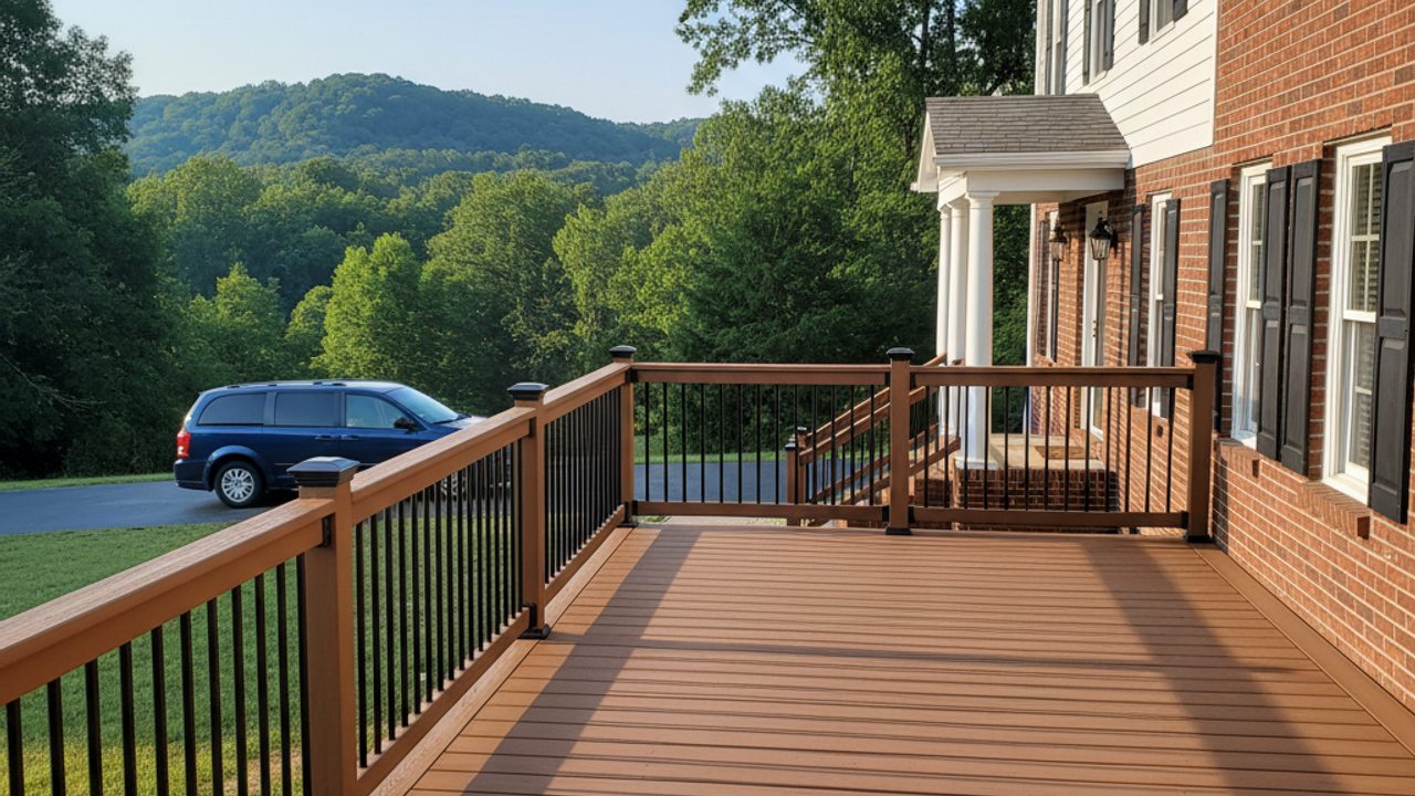 Deck Staining & Sealing completed by Midway Deck Solutions in Bartlett, TN
