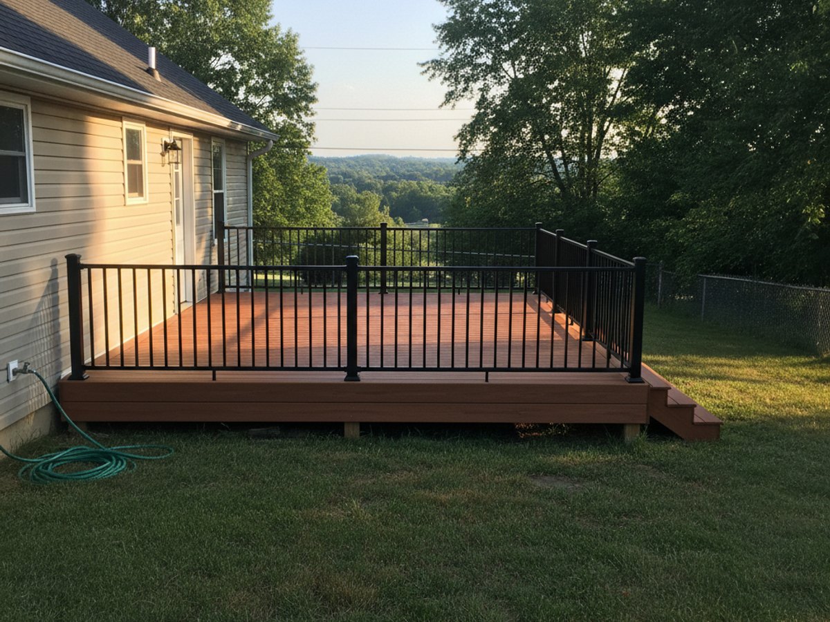 Deck Repair completed by Midway Deck Solutions in Millington, TN